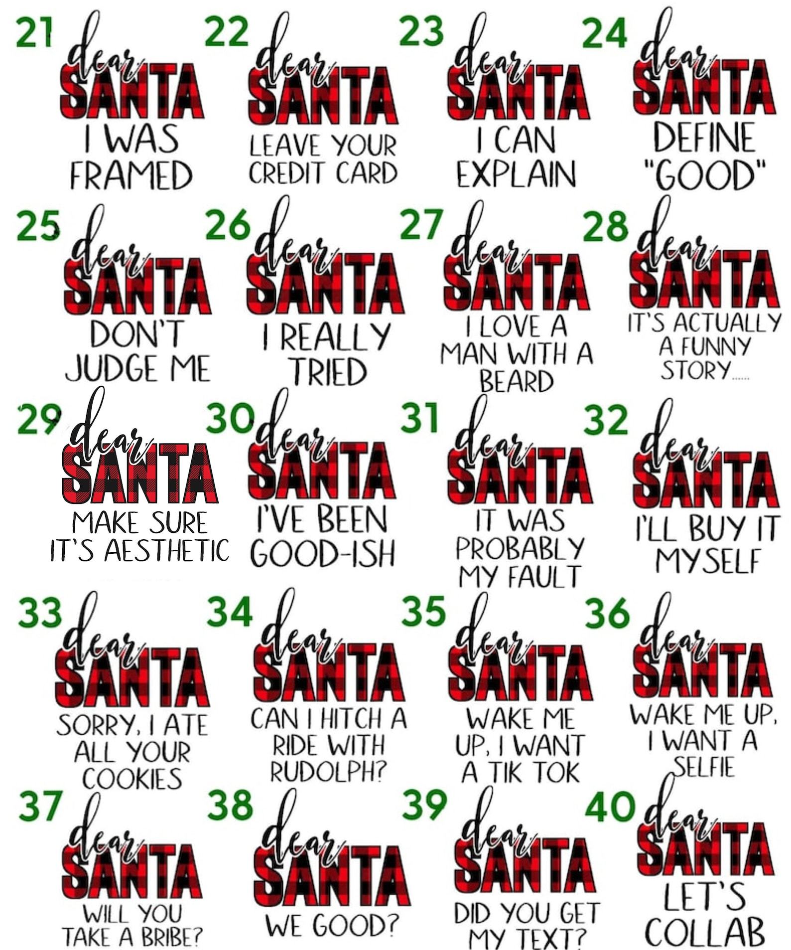 Personalized Dear Santa Define Good Family Matching Pajamas