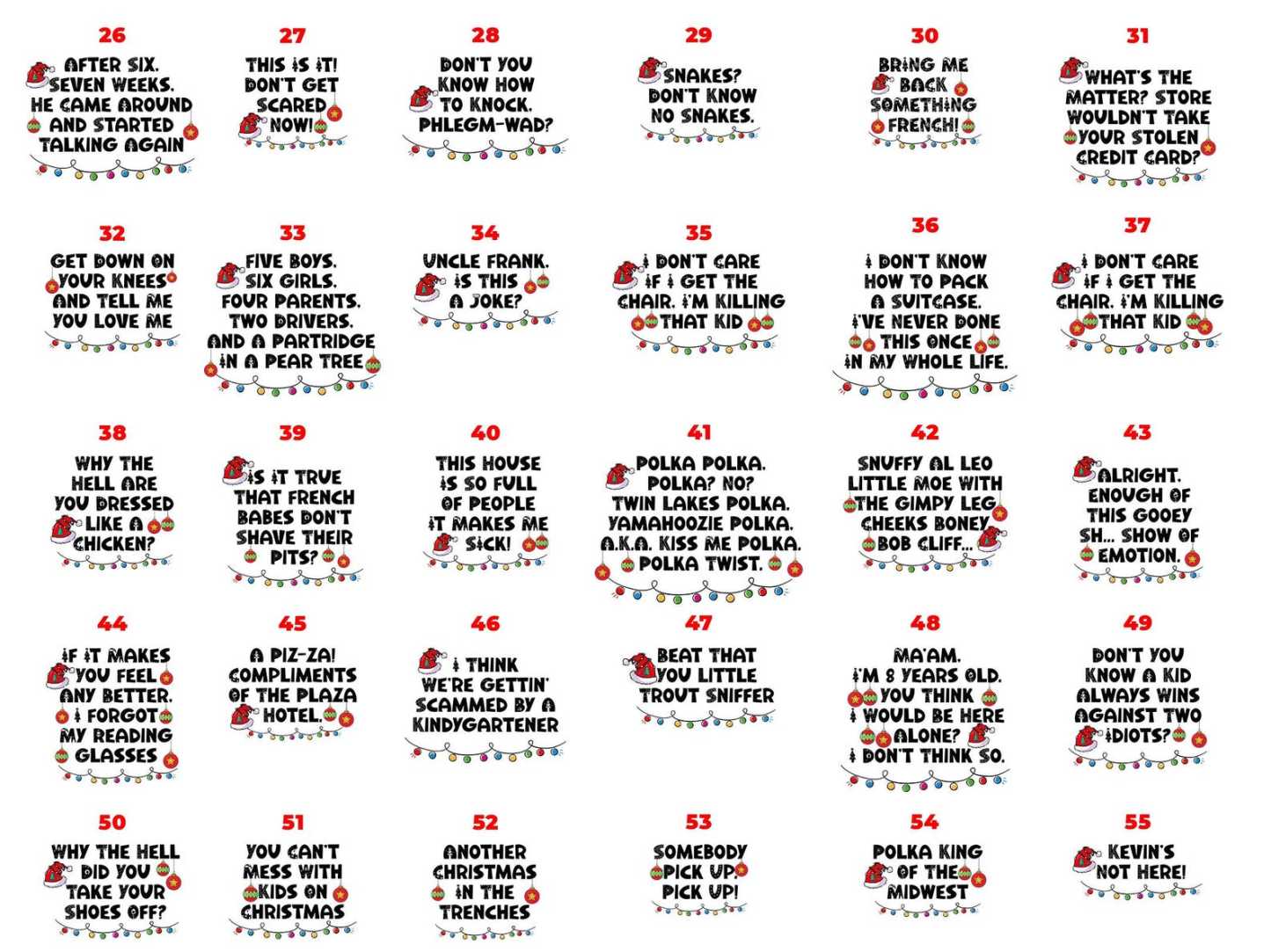 Christmas Alone Boy Movie Quotes Family Matching Blue Pajamas Beepumpkin