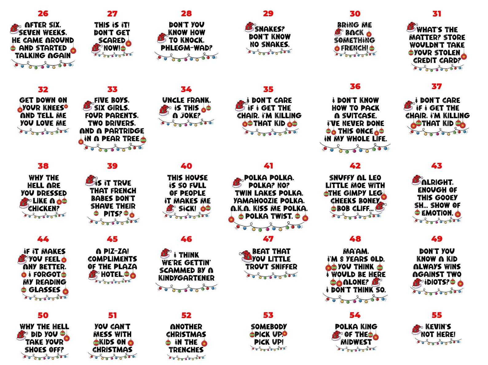 Christmas Alone Boy Movie Quotes Family Matching Blue Pajamas Beepumpkin