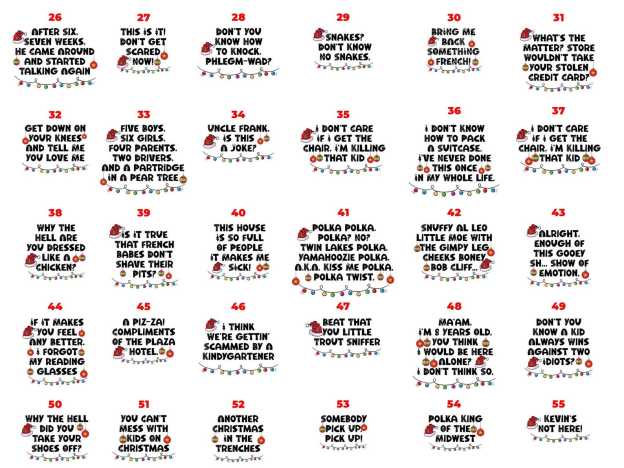 Christmas Alone Boy Movie Quotes Family Matching Blue Pajamas Beepumpkin