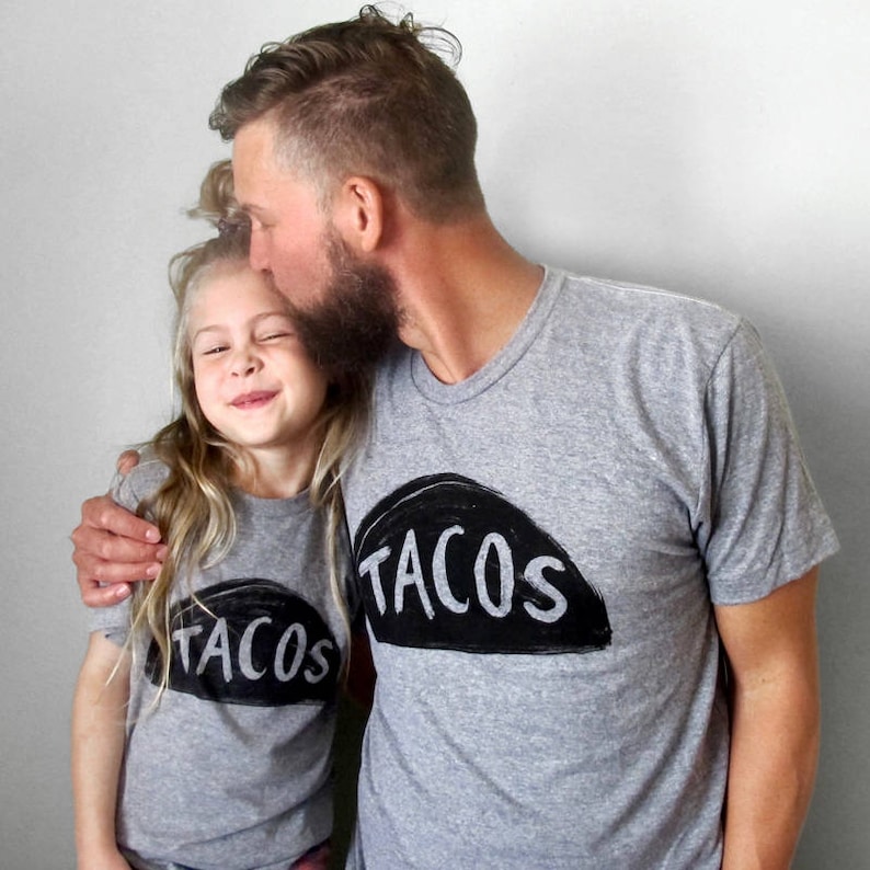Daddy And Me Matching Taco Shirt