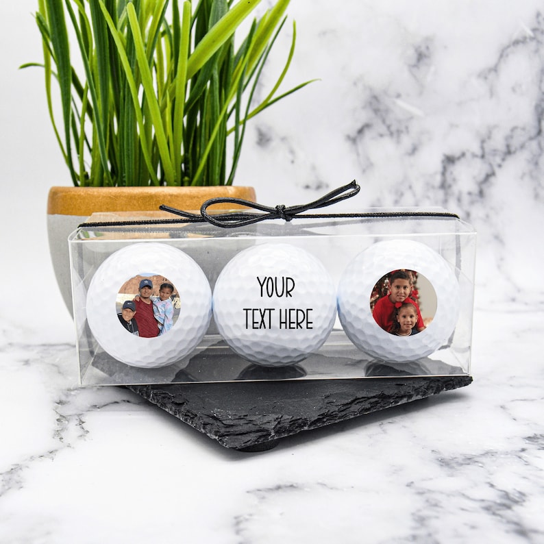 Personalized Best Dad By Par Golf Gift Ball
