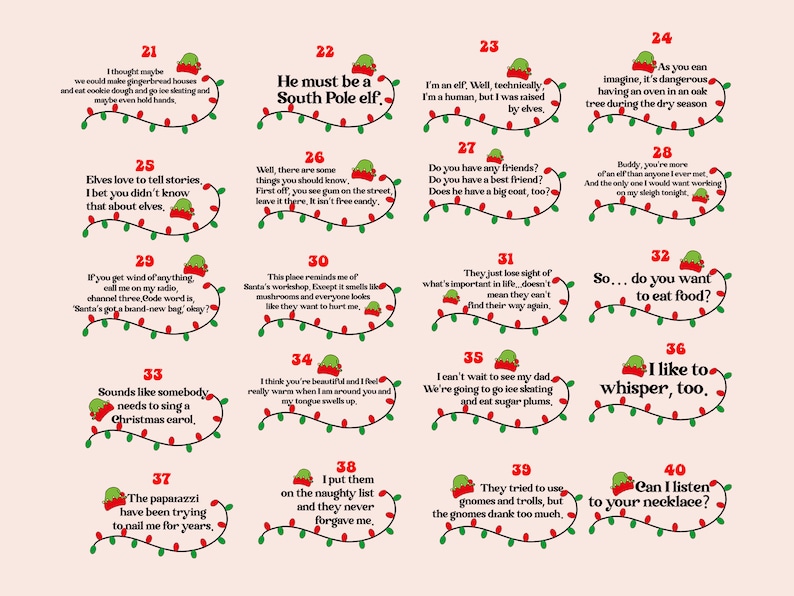 66 Elf Movie Quote Christmas Family Matching Blue Pajamas Beepumpkin