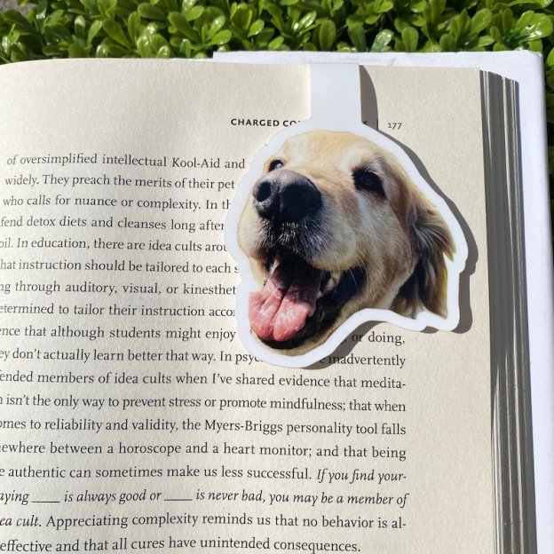 Personalized Dog Magnetic Bookmark Beepumpkin