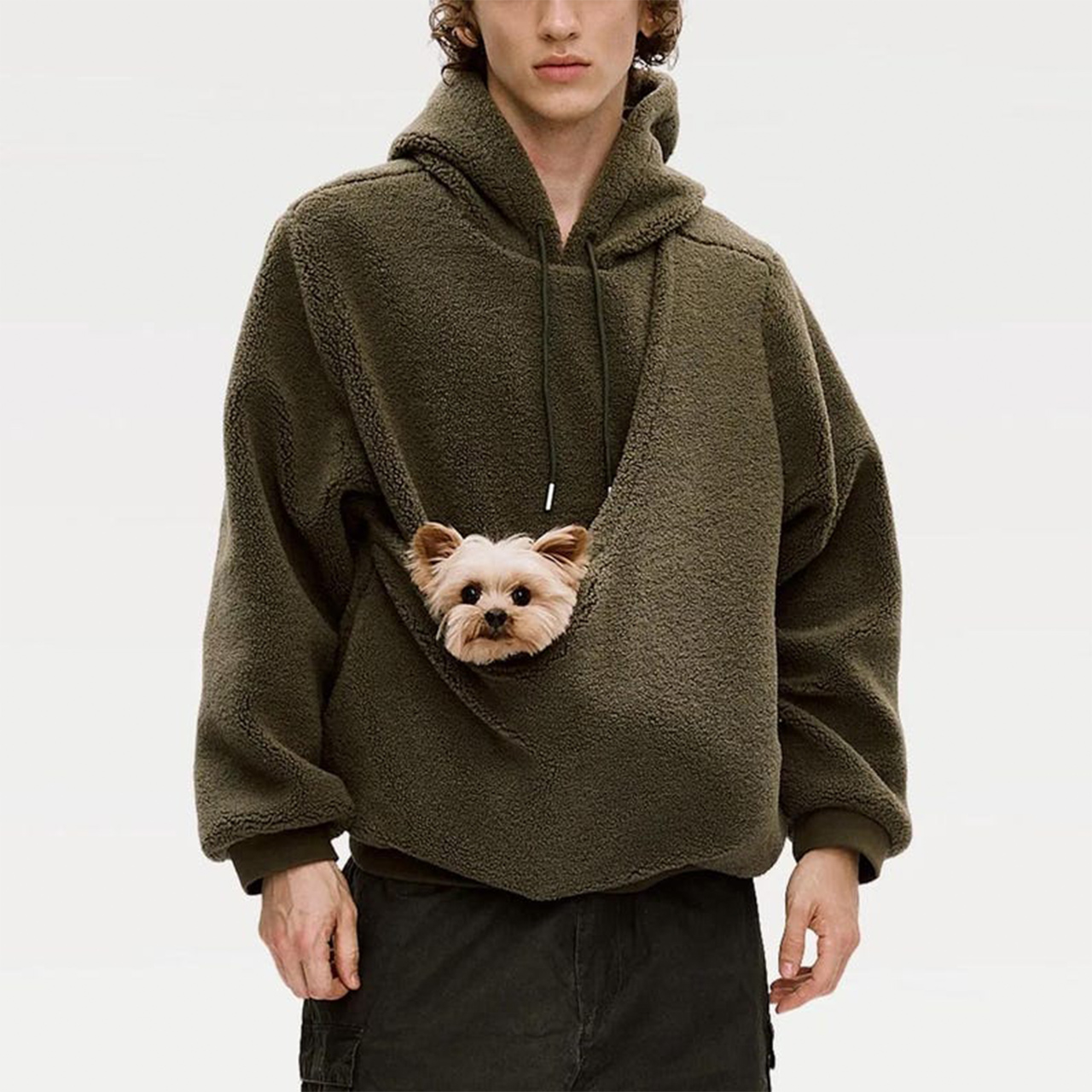 Pet Carrier Kangaroo Hoodie