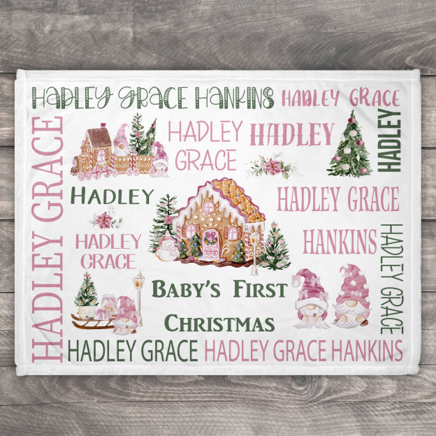 Personalized Santa Claus Blanket Beepumpkin