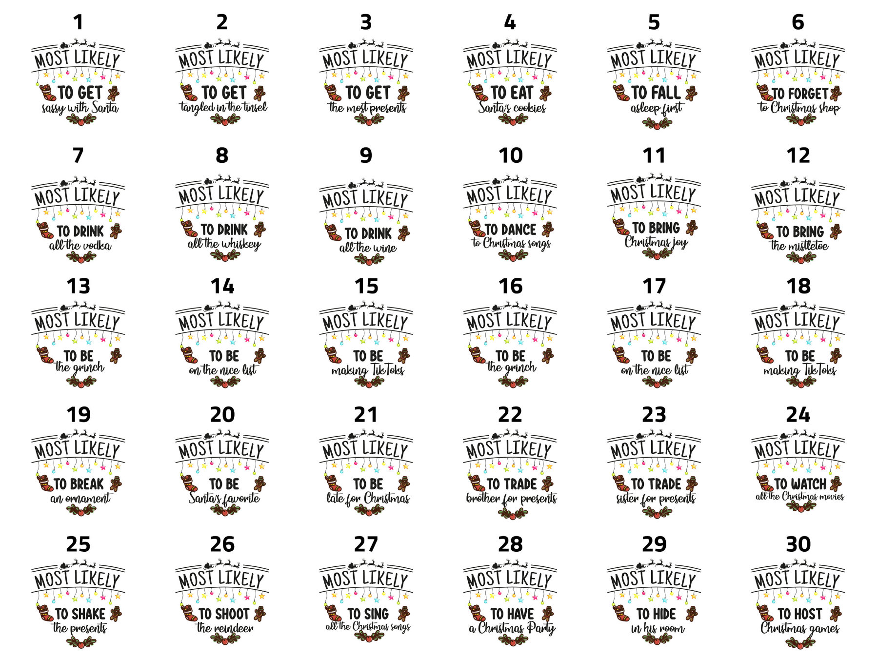 60 Quote Most Likely Family Christmas Matching Shirts Beepumpkin