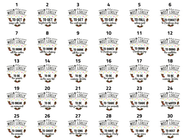 60 Quote Most Likely Family Christmas Matching Sweatshirts