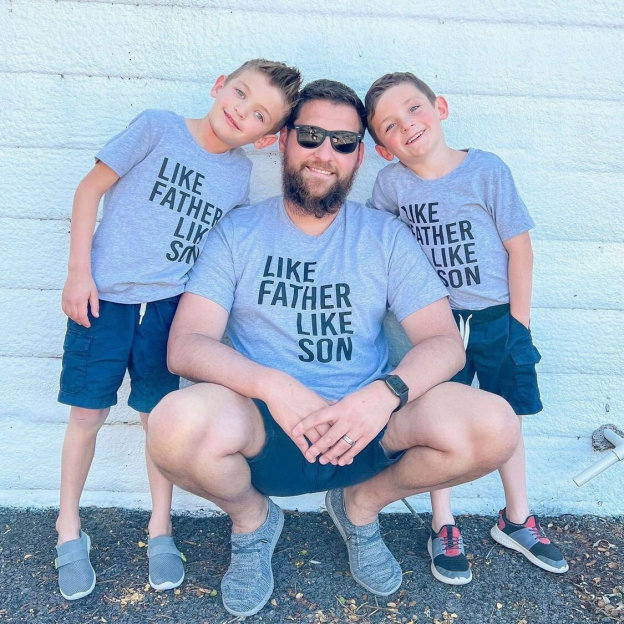 Like Father Like Son Daddy And Me Matching Shirt