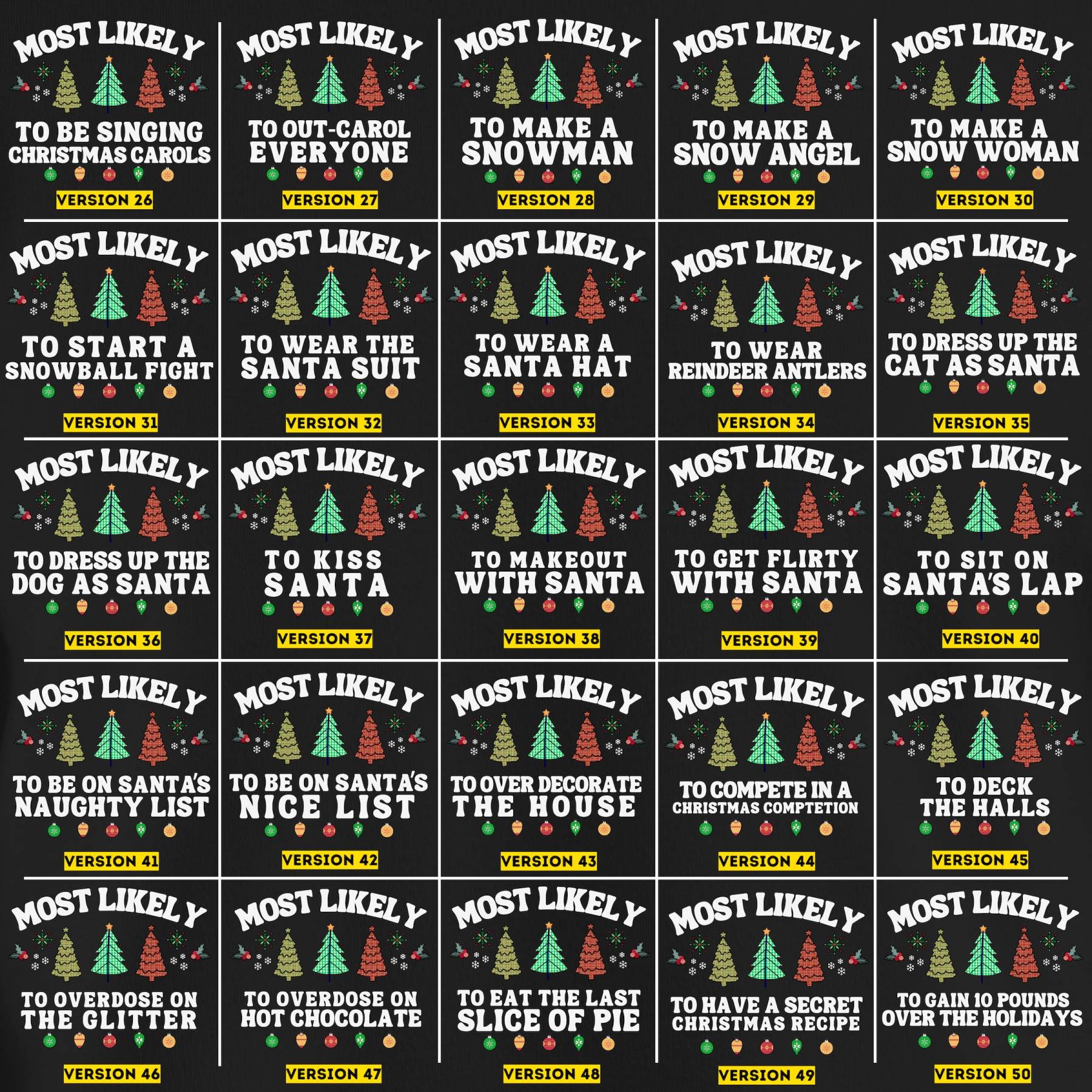 75 Most Likely To Fun Quotes Christmas Shirts Beepumpkin