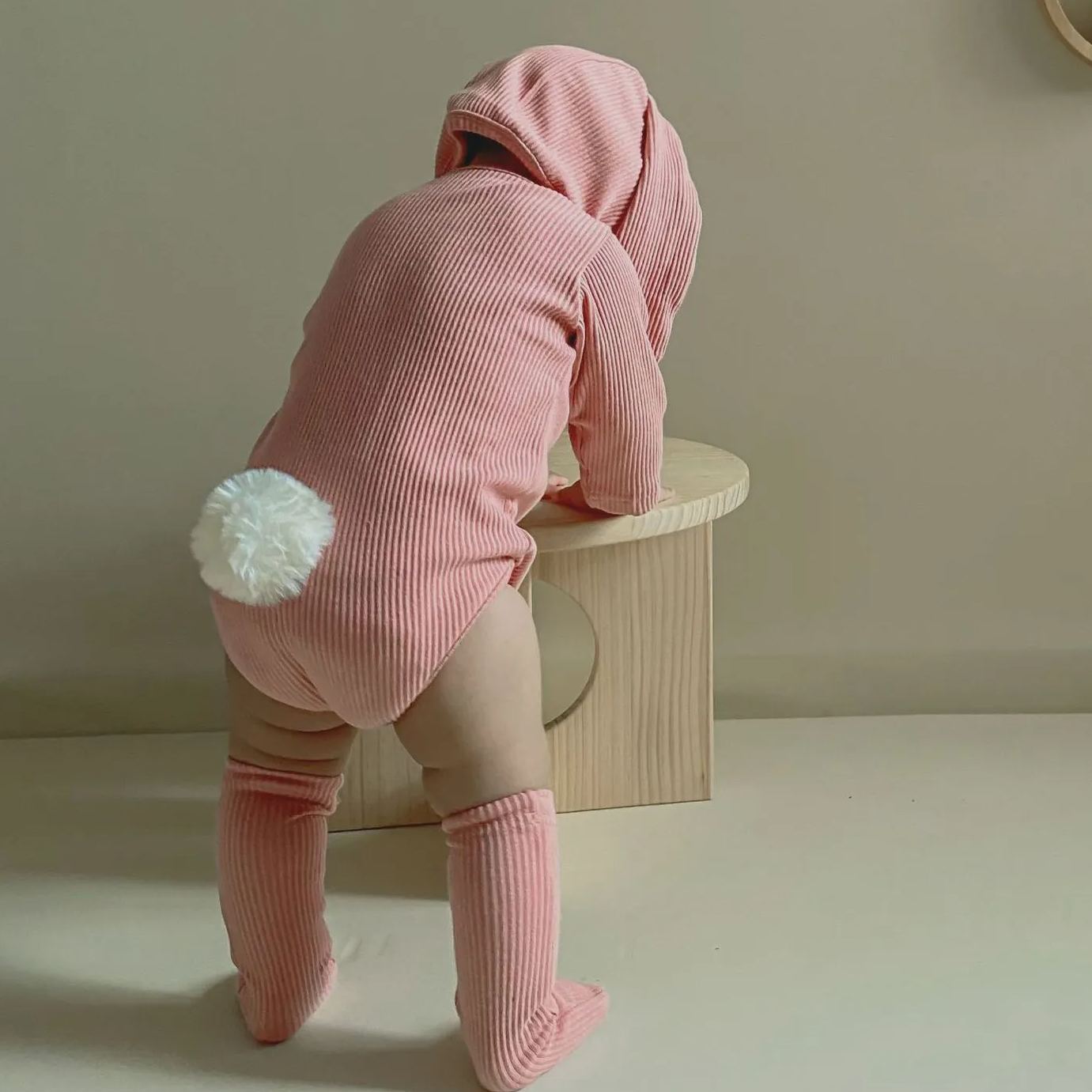 Bunny Ears Baby Coming Home Romper Gift Set