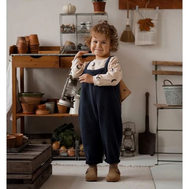 4 Colors Retro Baby Overalls 