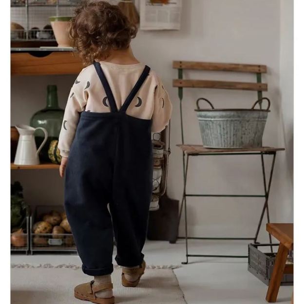 4 Colors Retro Baby Overalls 
