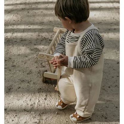4 Colors Retro Baby Overalls 