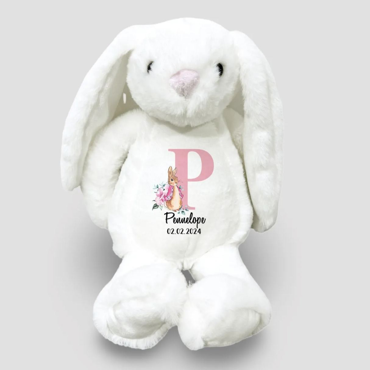 Personalized Plush Soft Bunny