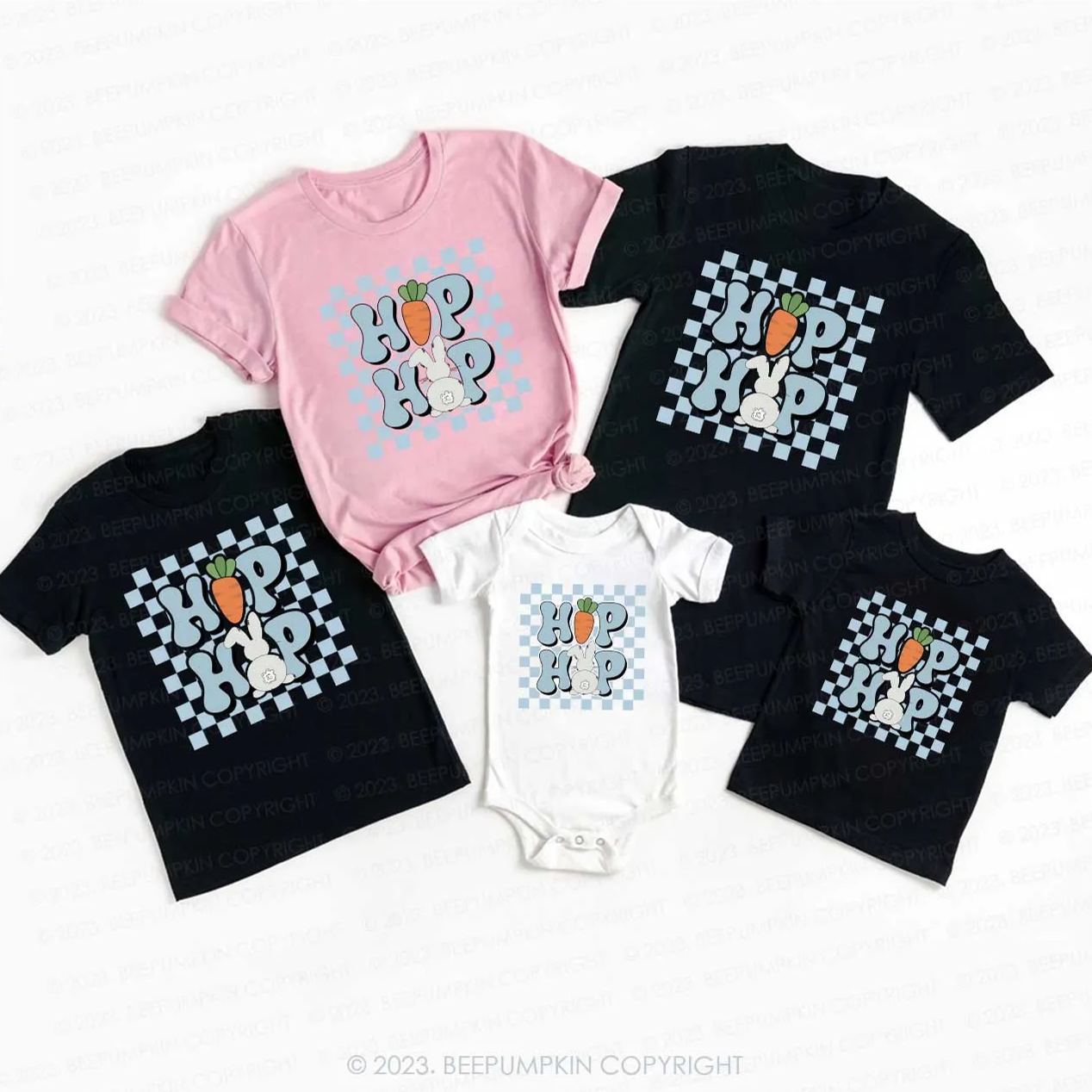 Hip Hop Cute Easter Matching Shirts