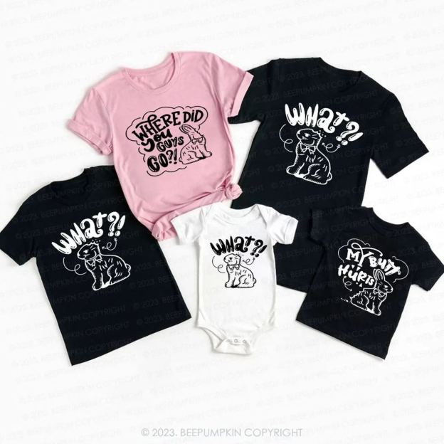 Where Did You Guy Go Matching Group Easter Shirts