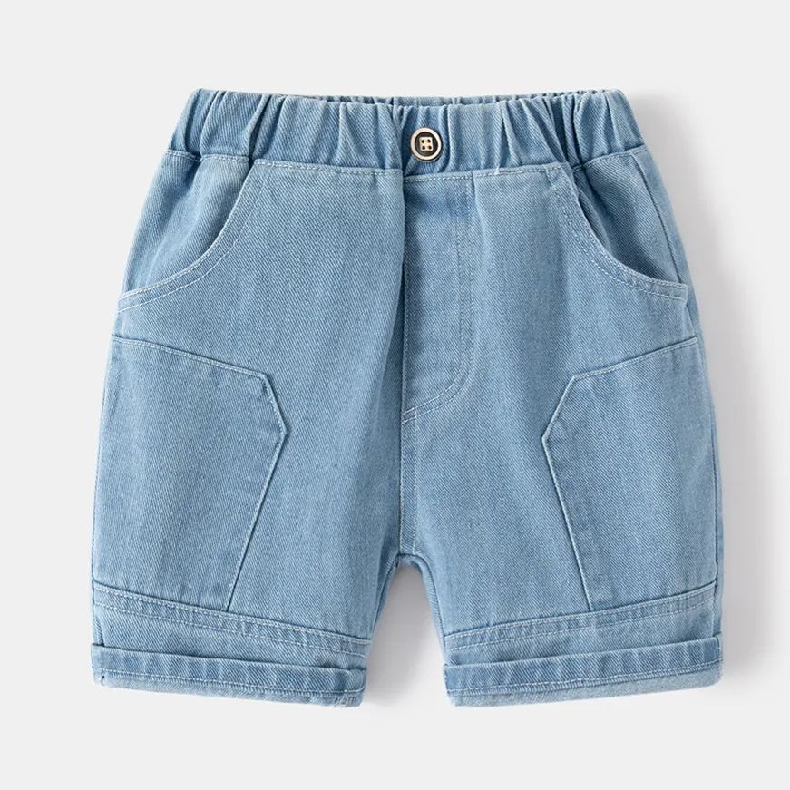 Half Denim Shorts For Toddler Kids