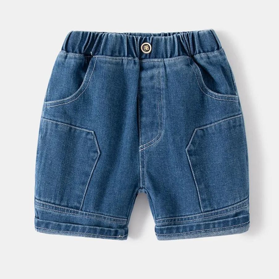 Half Denim Shorts For Toddler Kids