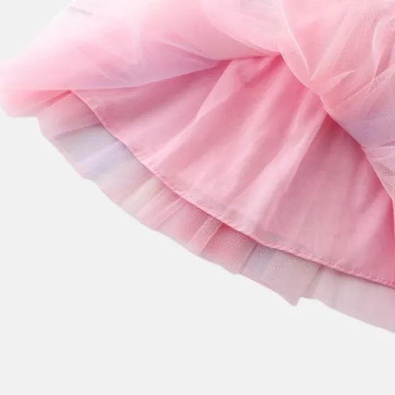 Rainbow Short Skirt For Toddler Kids 