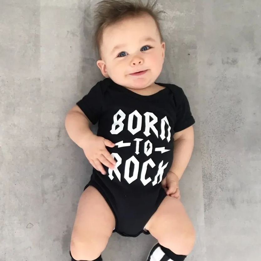 Born To Rock Heavy Metal Bodysuit & Shirts 8