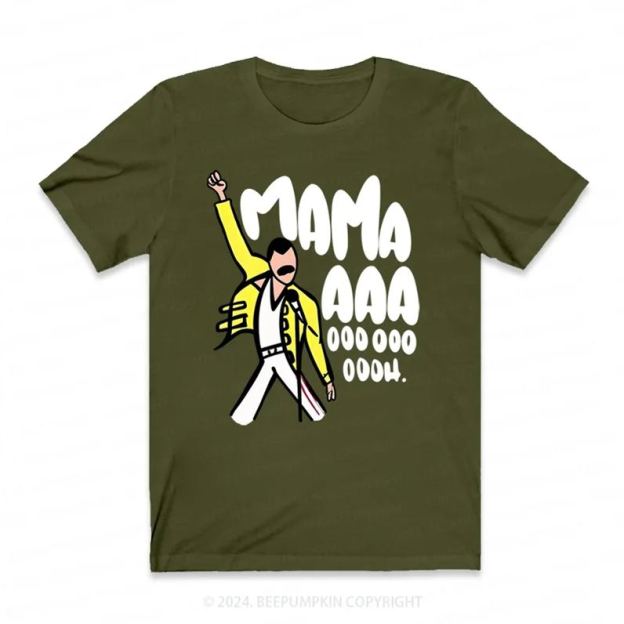 Mama Aaa Oooh Music Shirt
