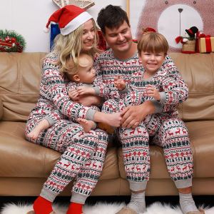 Image of Christmas Plaid Holiday Pajamas For Family Members