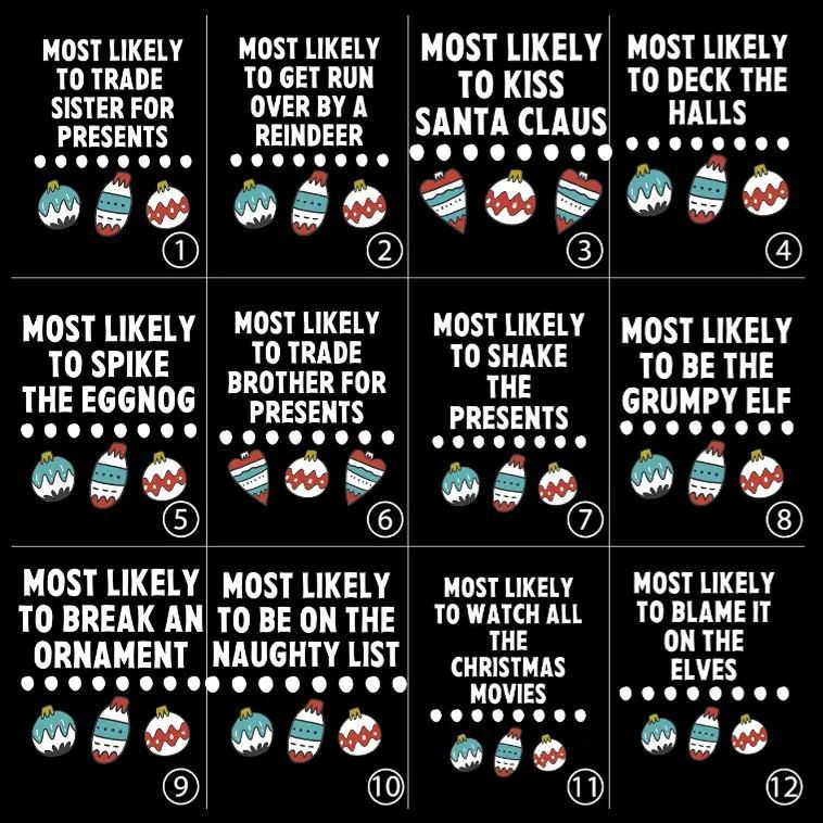 Most Likely Candy Christmas Family Matching Blue Pajamas Beepumpkin