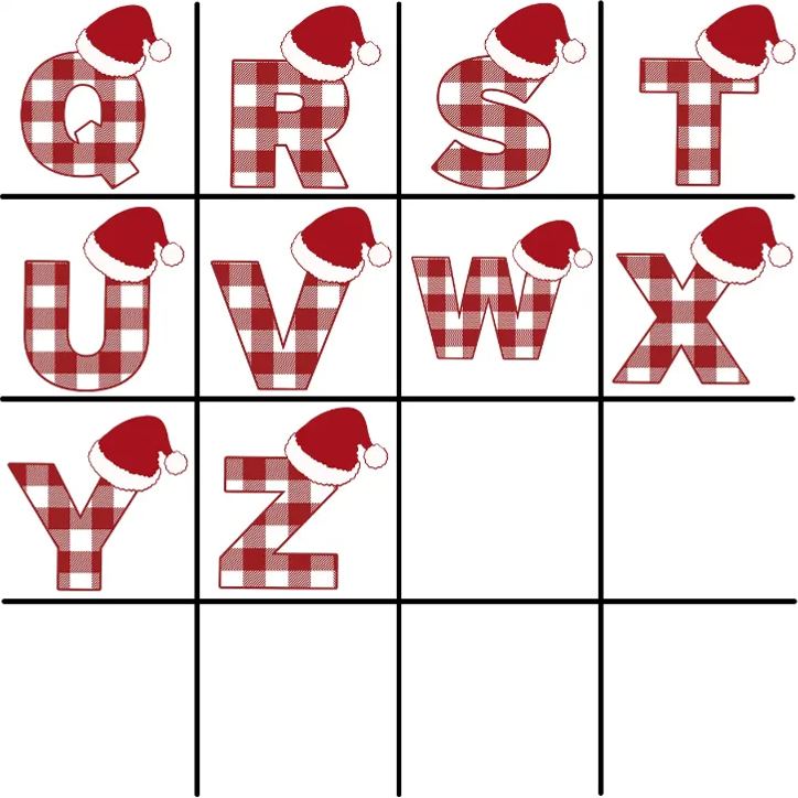 Personalized Monogrammed Plaid Christmas Family Matching Blue Pajamas Beepumpkin