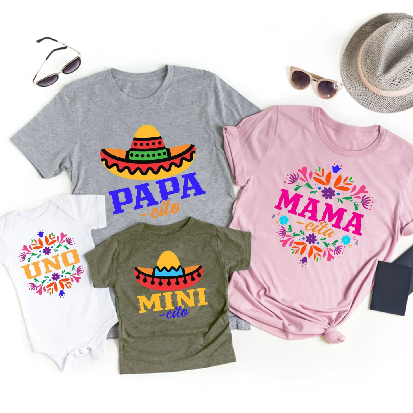 Mexican Birthday Family Matching Shirts