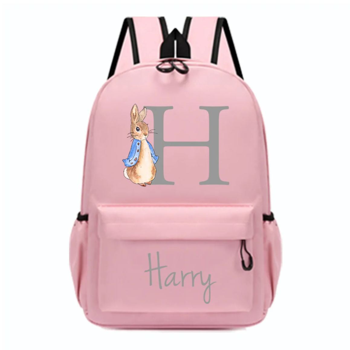 Personalized Name Initial Backpack For School kids