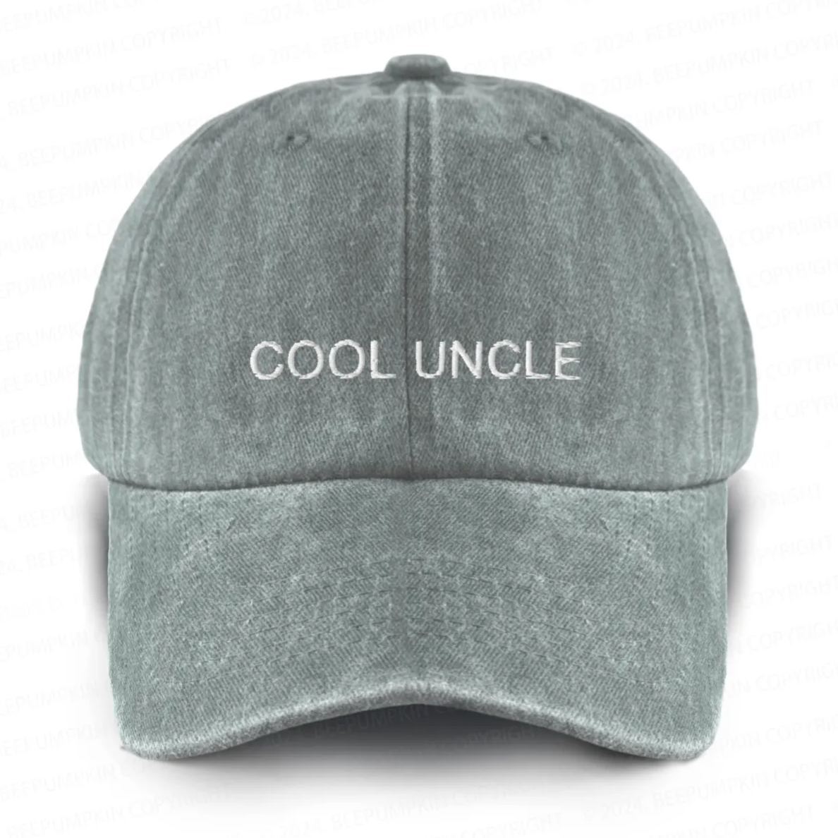 Cool Uncle Embroidered Dad Baseball Cap