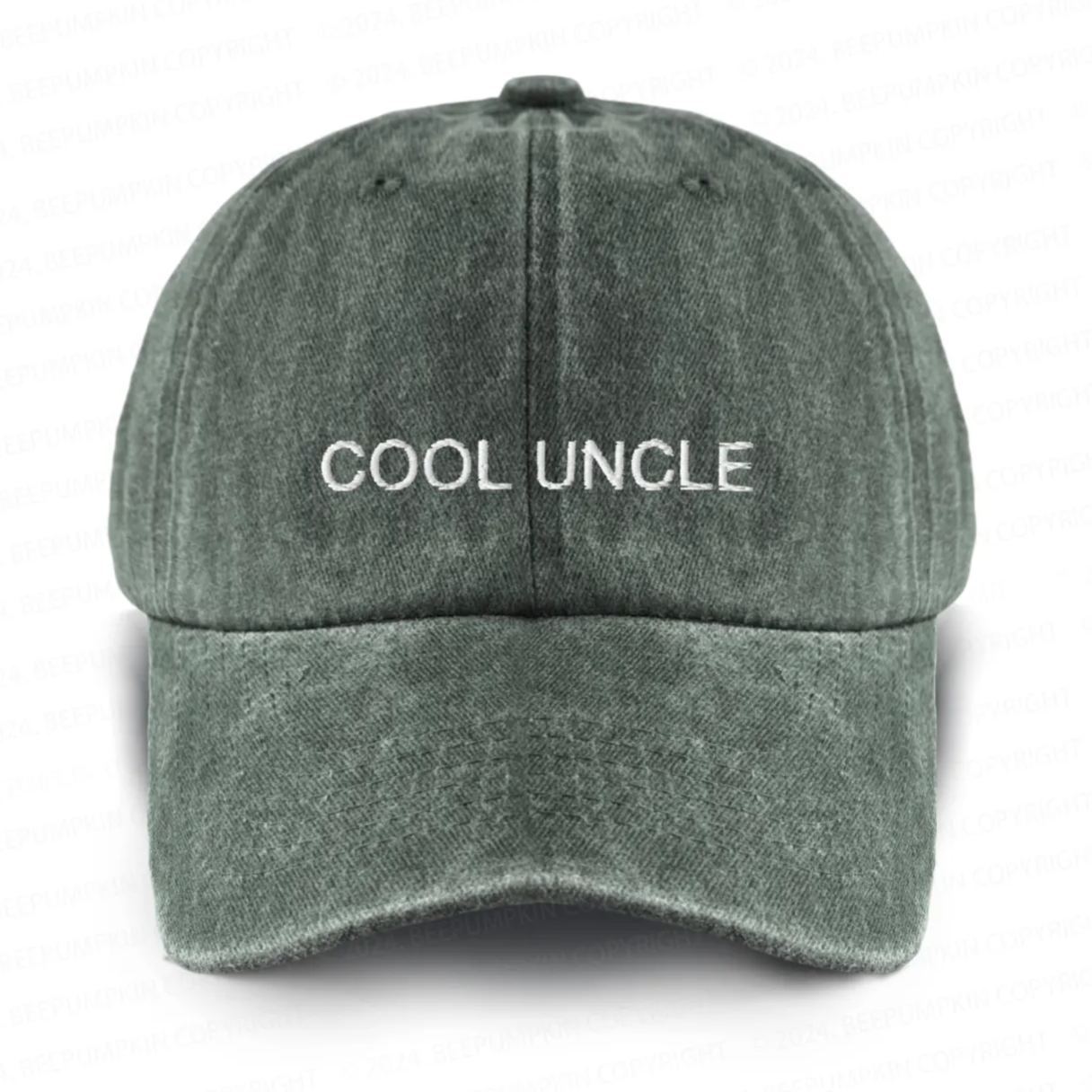 Cool Uncle Embroidered Dad Baseball Cap