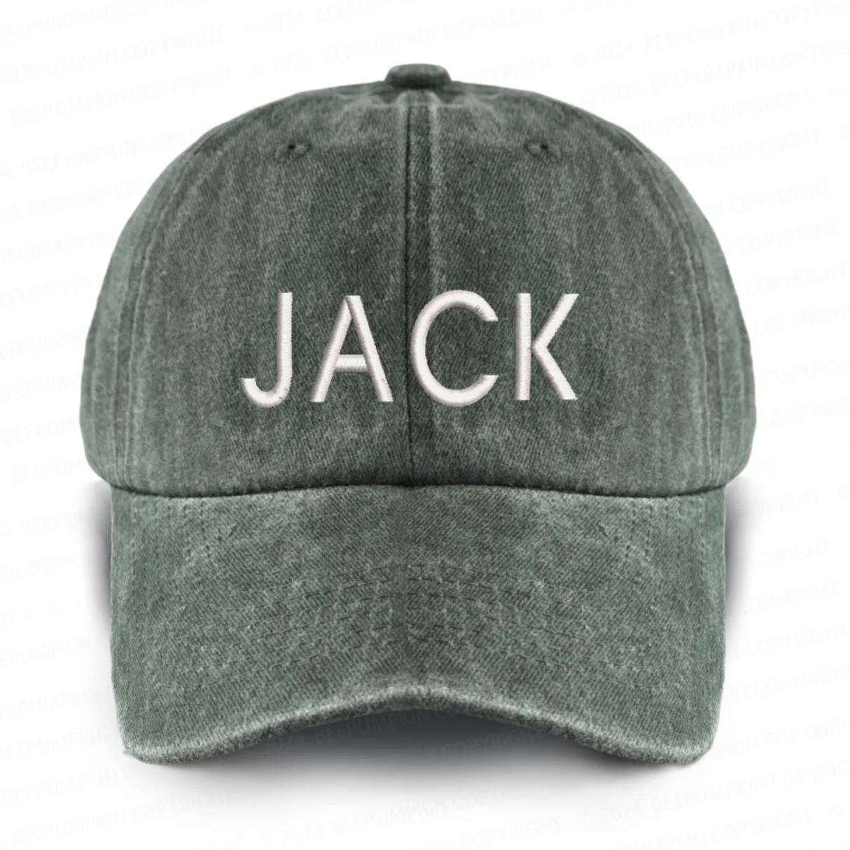 Personalized Vintage Washed Name Embroidered Baseball Cap