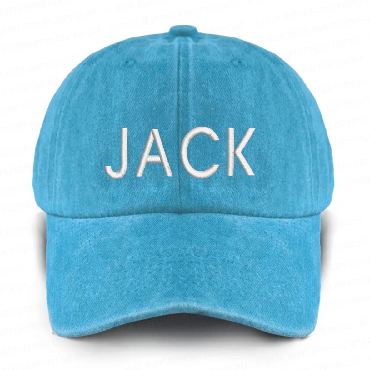 Personalized Vintage Washed Name Embroidered Baseball Cap