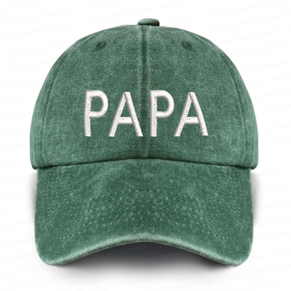 Vintage Washed Papa Embroidered Baseball Cap