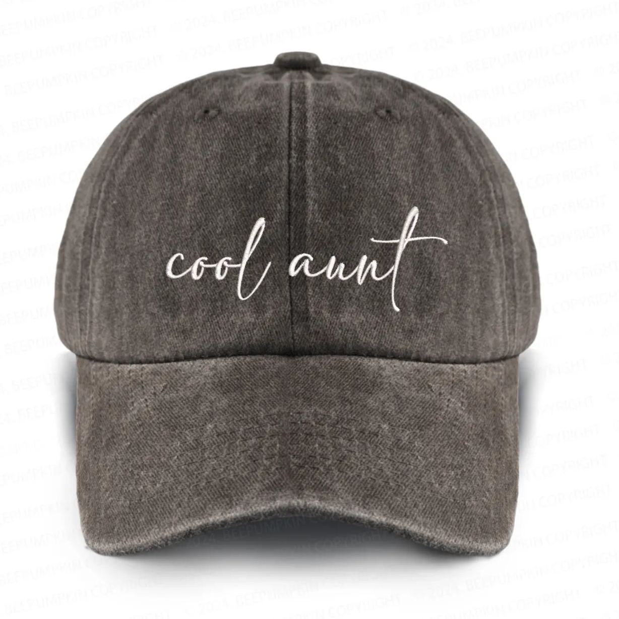 Cool Aunt Embroidered Baseball Cap