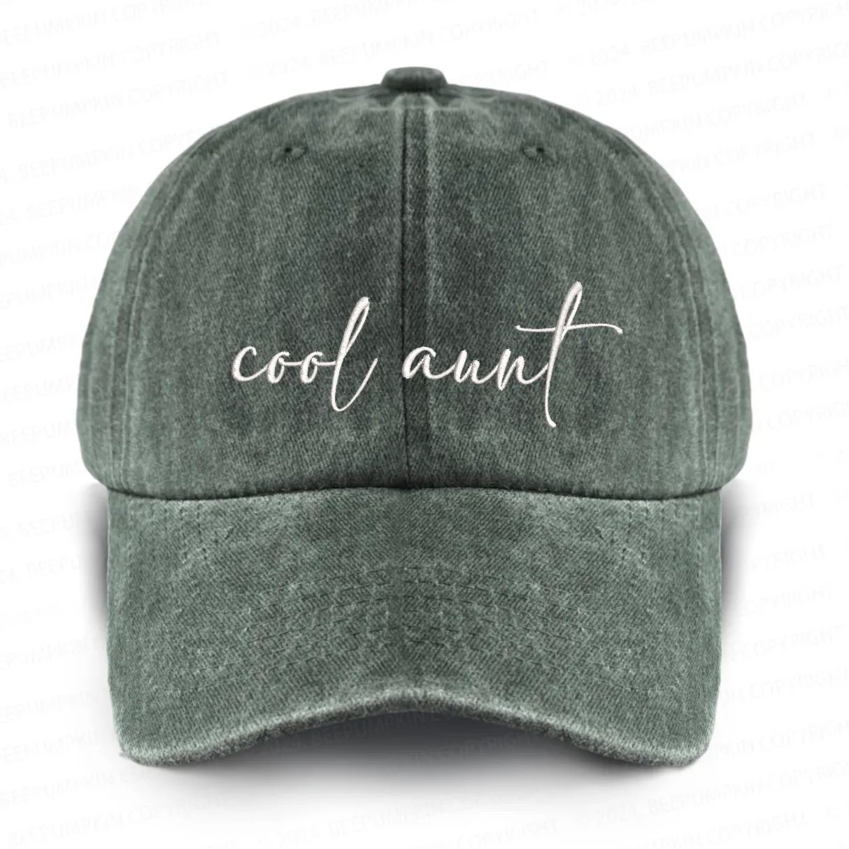 Cool Aunt Embroidered Baseball Cap