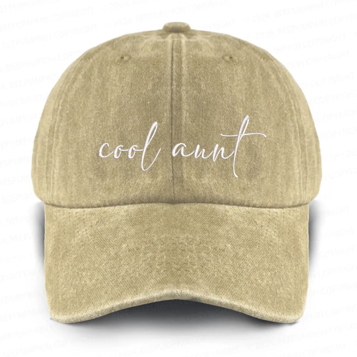 Cool Aunt Embroidered Baseball Cap