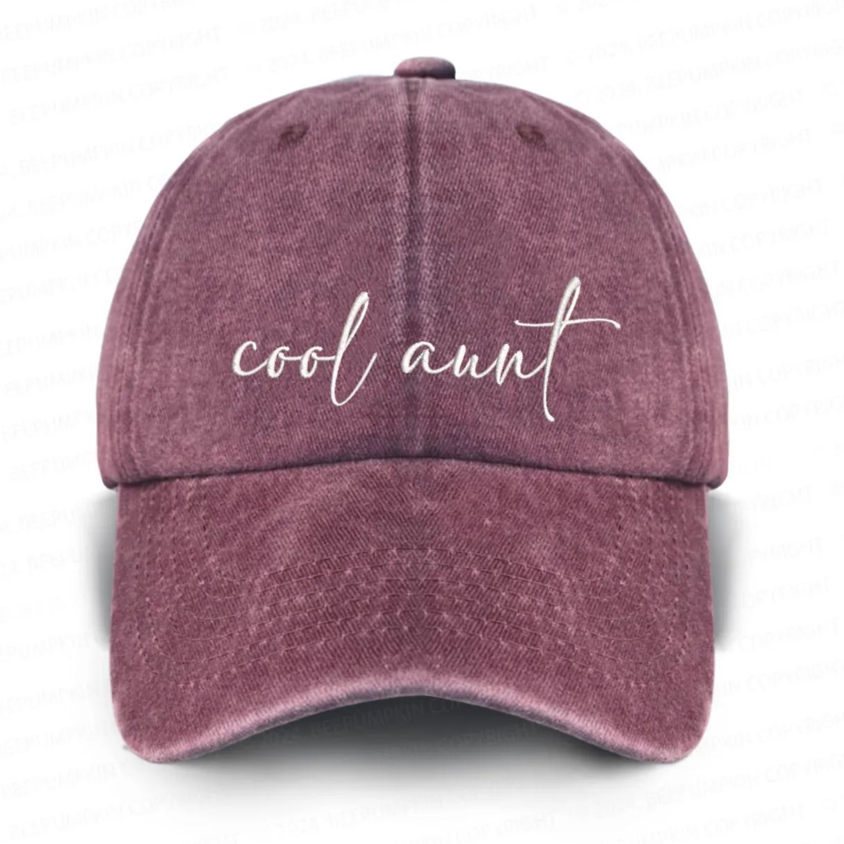 Cool Aunt Embroidered Baseball Cap