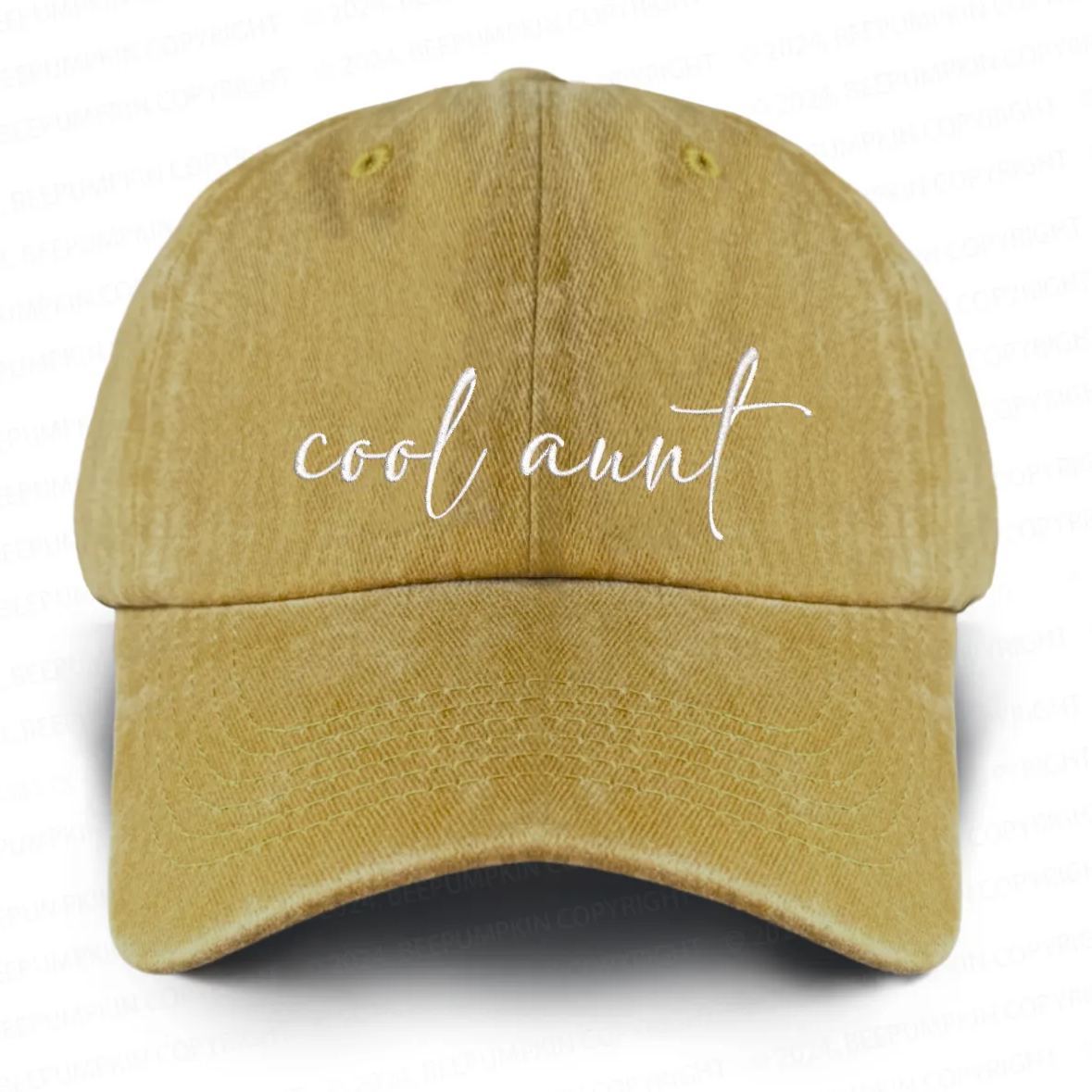 Cool Aunt Embroidered Baseball Cap