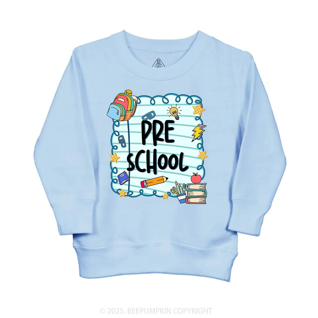 Personalized School Essentials Series Kid's Sweatshirt