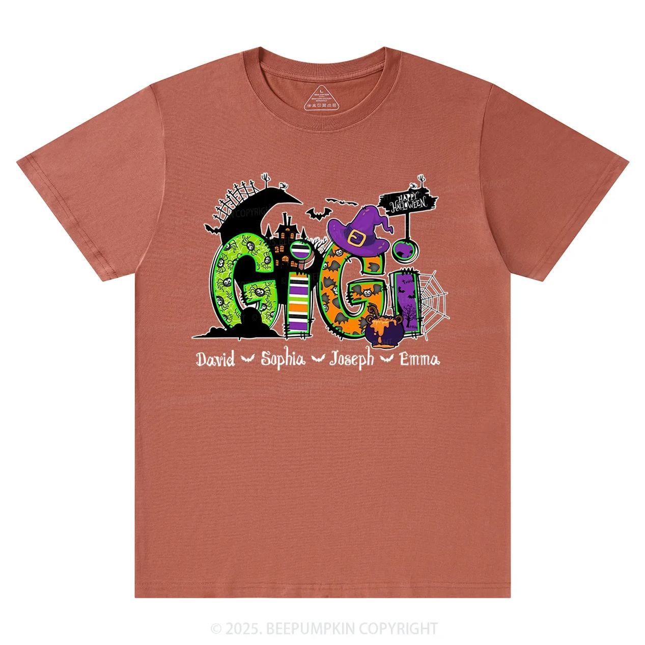 Personalized Mimi Halloween T-Shirts Beepumpkin