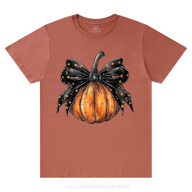Stars Bow Halloween T-Shirts Beepumpkin