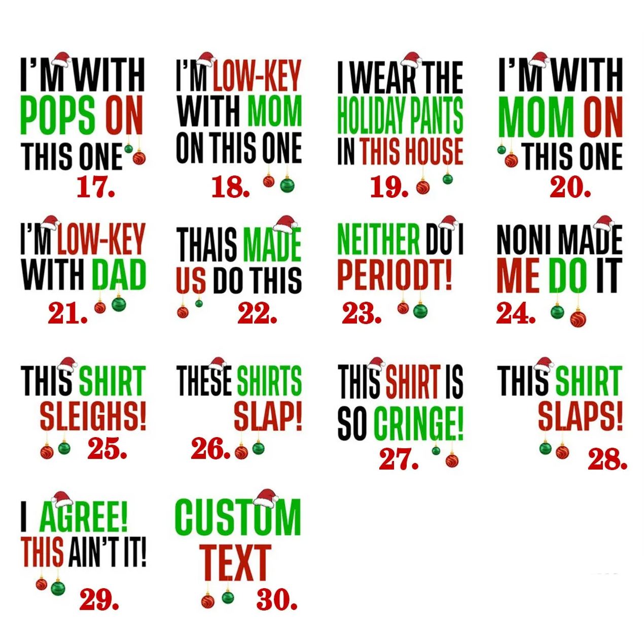 Personalized I Don't Do Matching Outfits Family Matching Pajamas