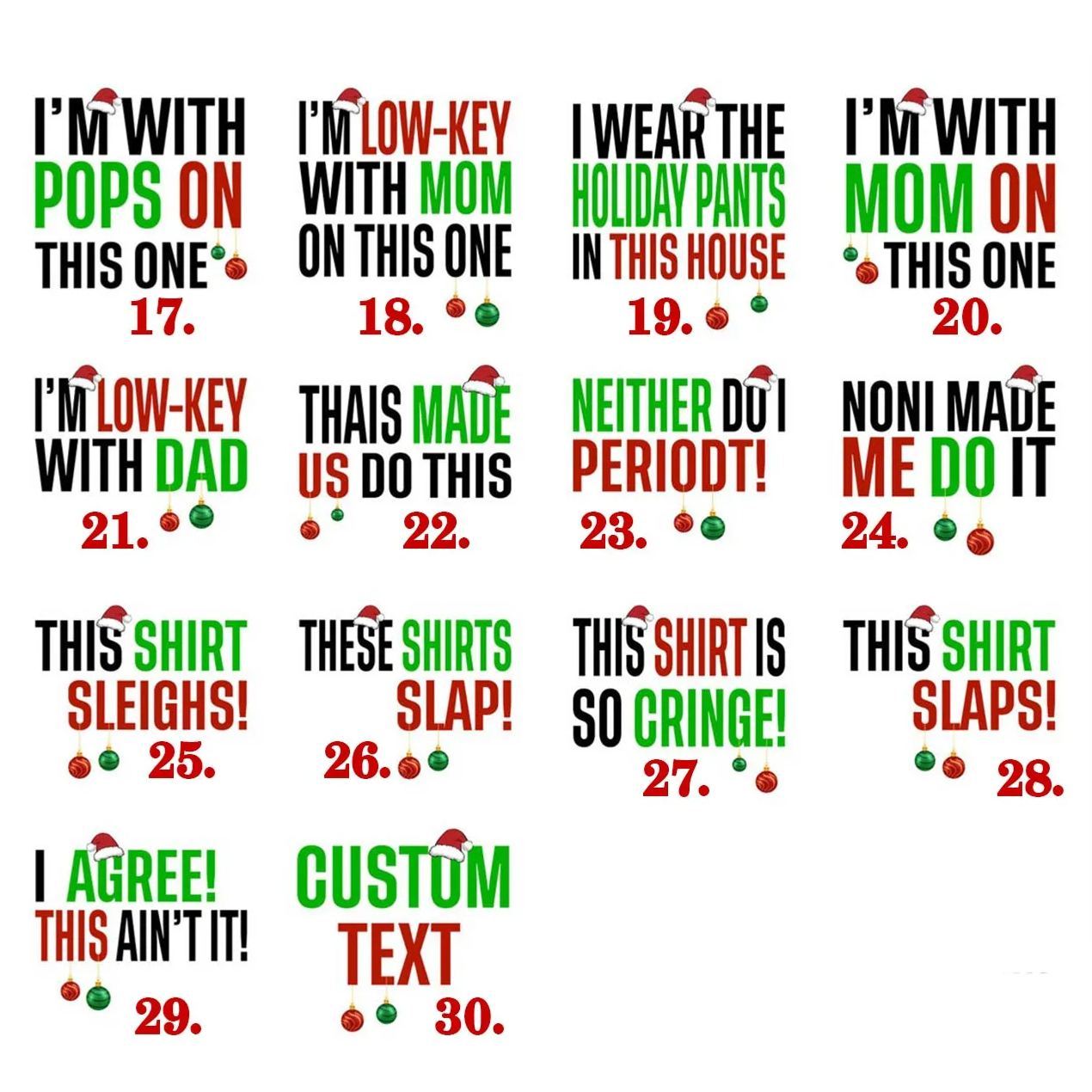 Personalized I Don't Do Matching Outfits Family Matching Pajamas