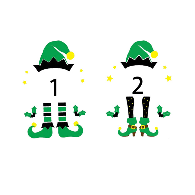 Christmas green elf Family Matching Shirts Beepumpkin