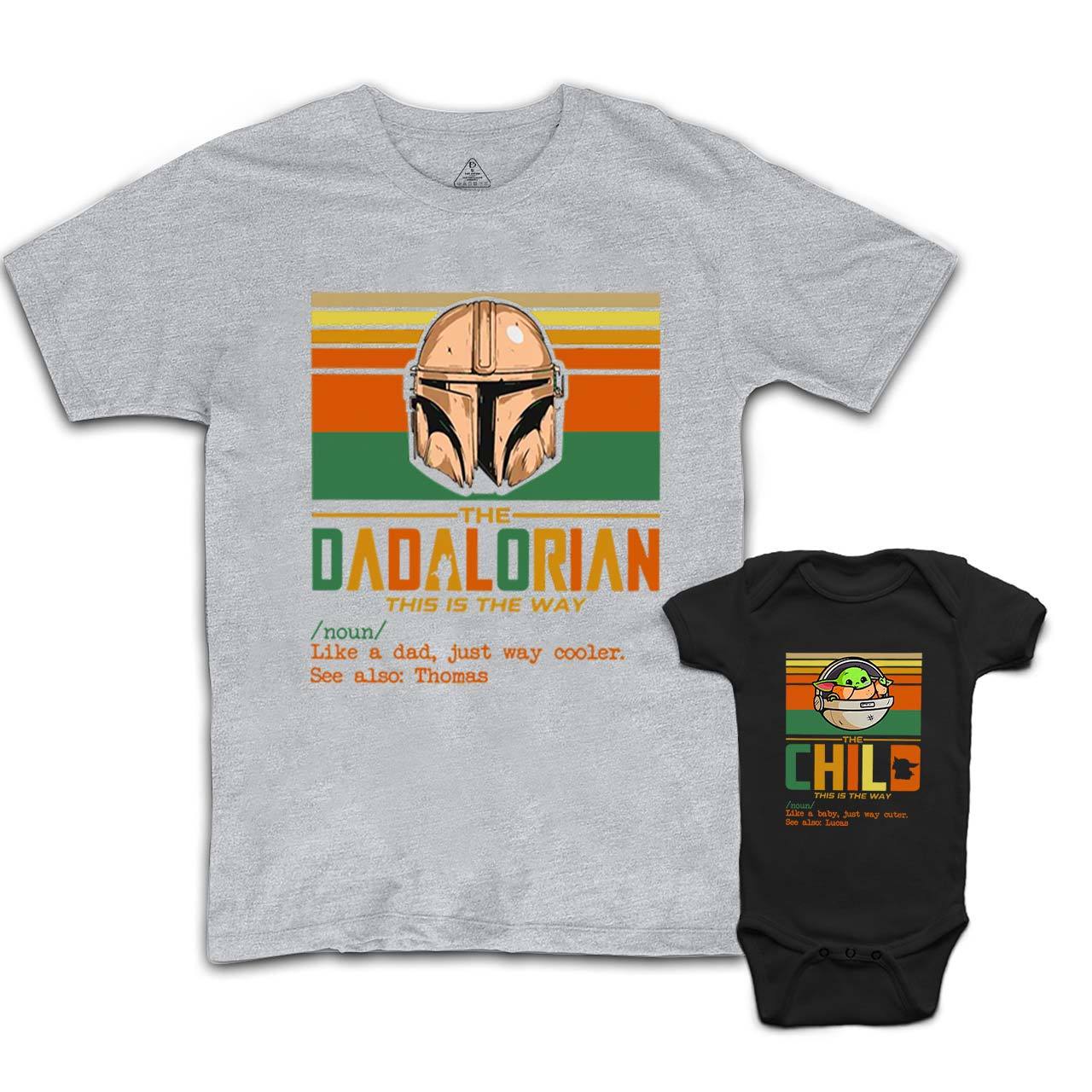 Space Adventure Dad&Me Matching Shirts