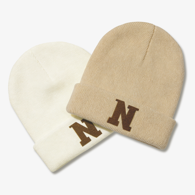 Personalized Felt Letters Initial Gift Beanie Hat