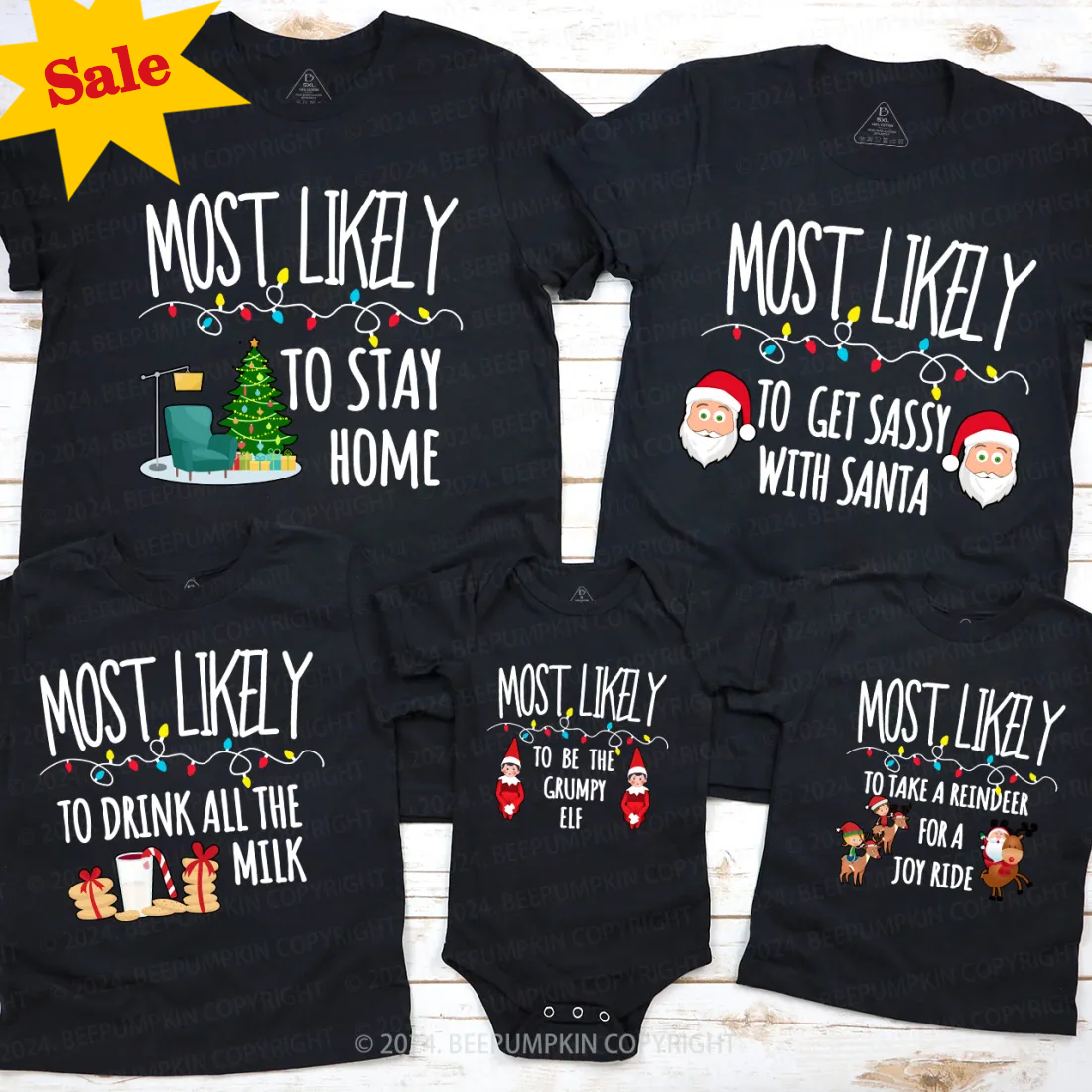 Emoticons Most Likely To Funny Christmas Shirt For Family Beepumpkin
